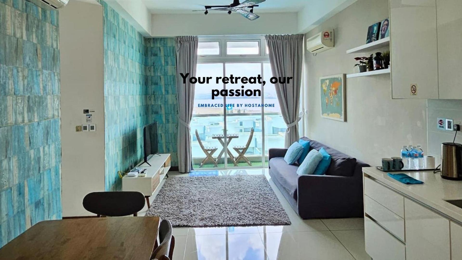 Experience The Coast - Hostahome Suites At Paragon Residence Near Downtown Johor Bahru Eksteriør bilde